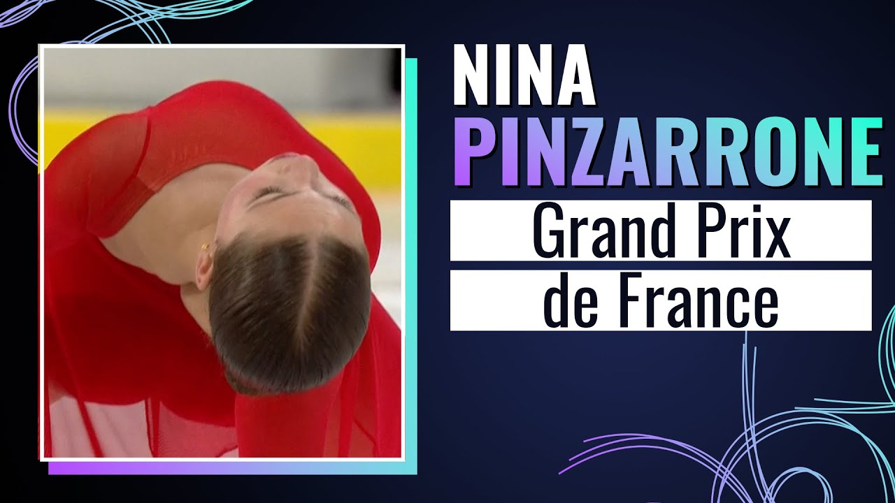 Nina PINZARRONE (BEL) | Women Free Skating | Grand Prix de France 2024 | #GPFigure