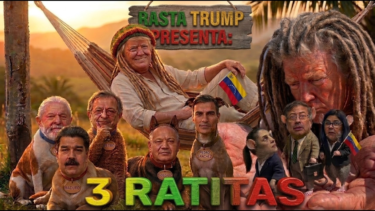 3 RATITAS 🐀 | Don't Worry (About the Left) - Parodia Musical