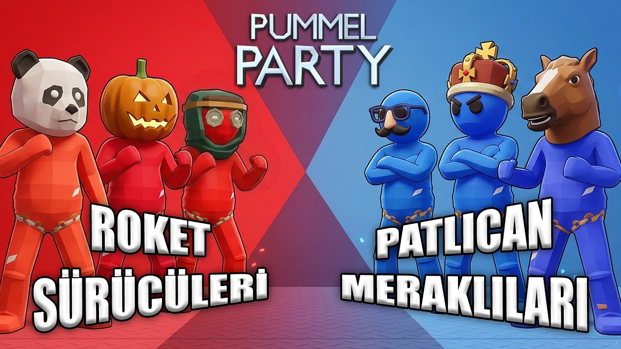 ÇOK EĞLENECEĞİNİZ TAKIMLI PUMMEL PARTY