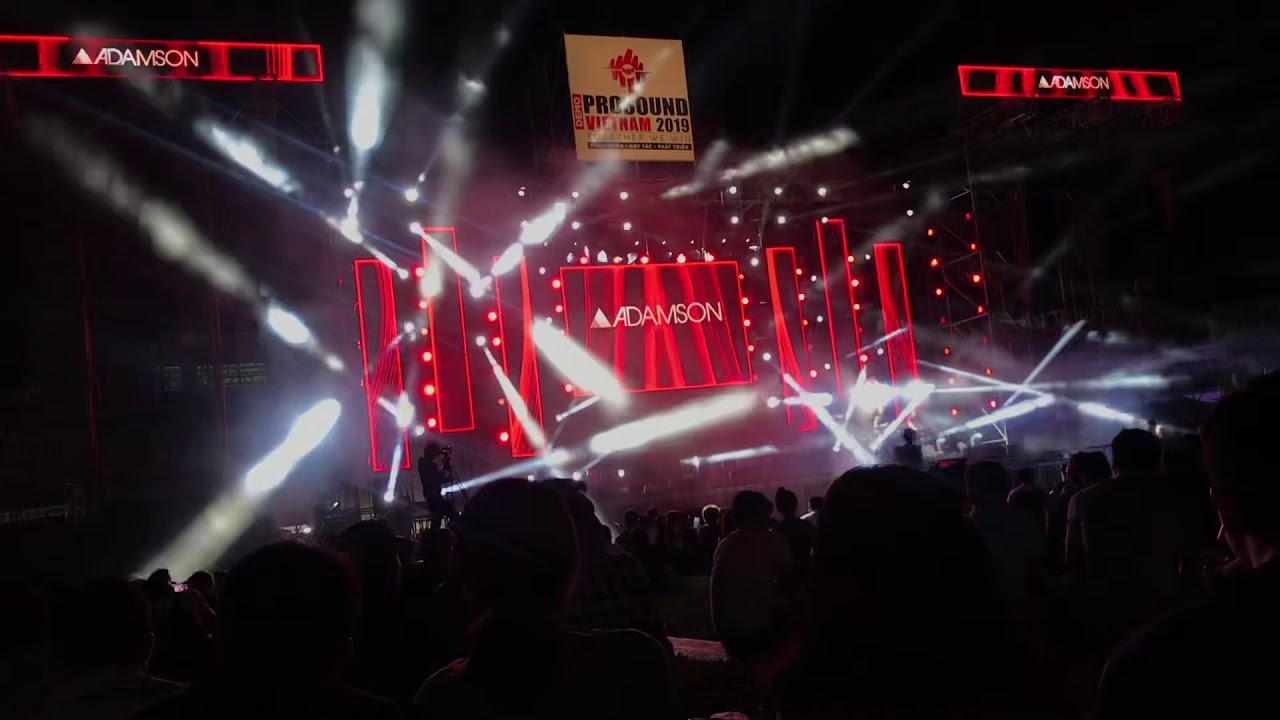 PROSOUND IN VIET NAM 2019 demo thương hiệu ADAMSON