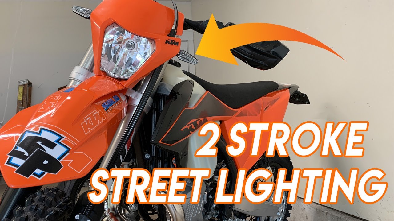 Sicass Racing Kit Install! 2 Stroke Supermoto Build Part 2