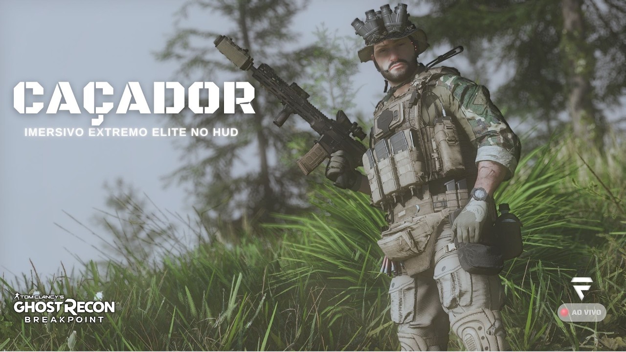 CAÇADOR  - ghost recon breakpoint - imersivo extremo - SPARTAN MOD.