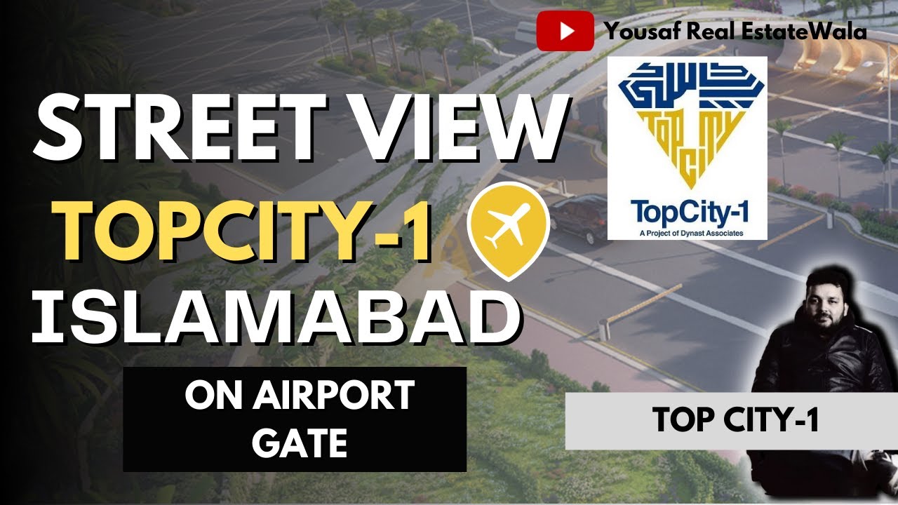 TopCity-1 | Site Tour | Street View | Updates | Ideal Investment | Near to Islamabad Airport