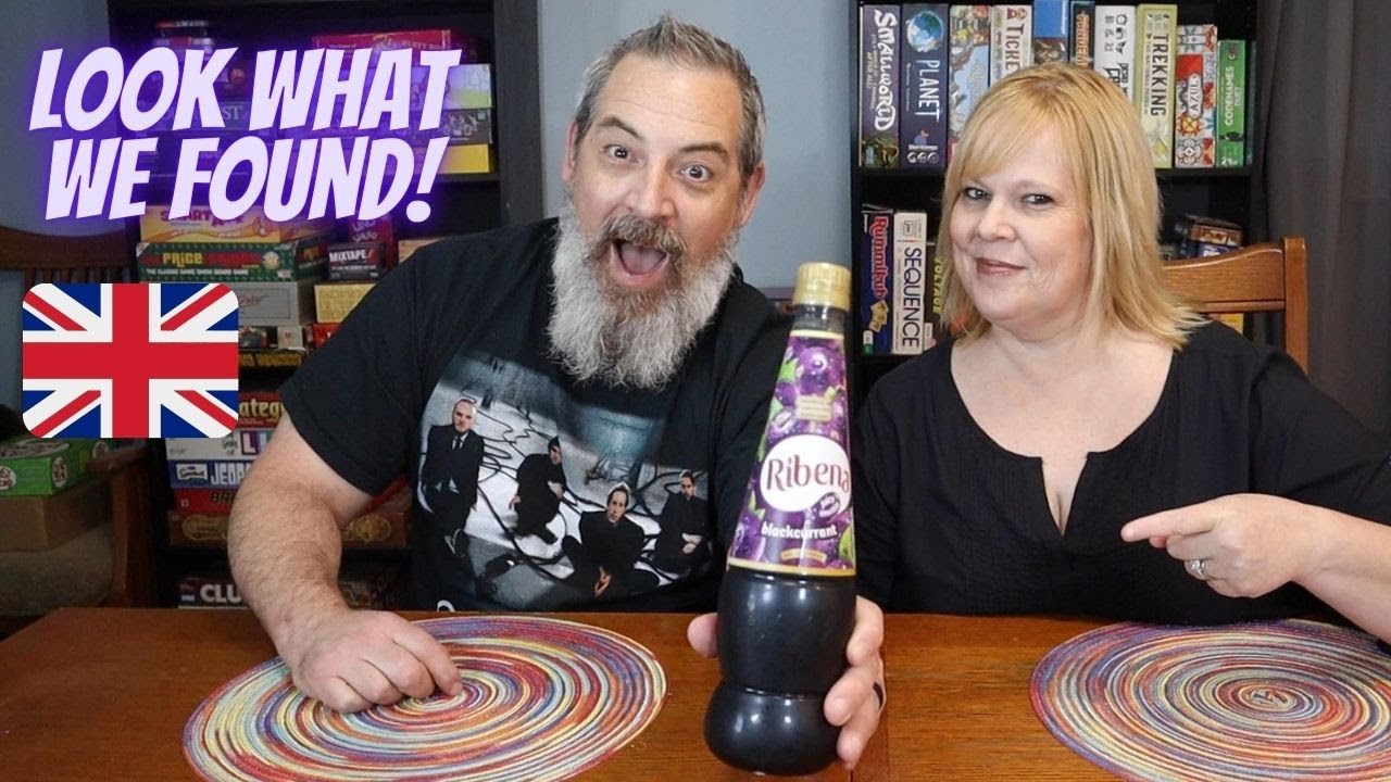 AMERICANS TRY RIBENA FOR THE FIRST TIME