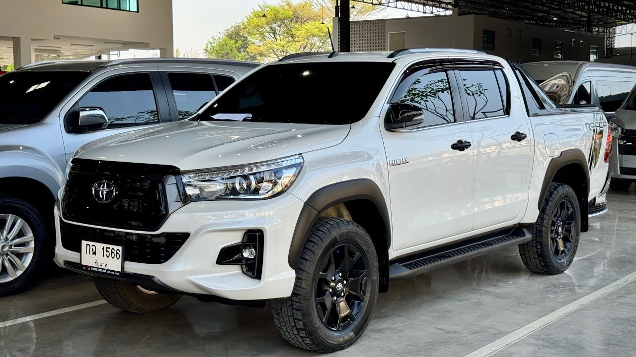 Toyota Revo 2.4G Rocco ปี2019 เกียร์ออโต้ สีขาวมุก By.นุ๊ก 0986276826 #กระบะมือสอง 