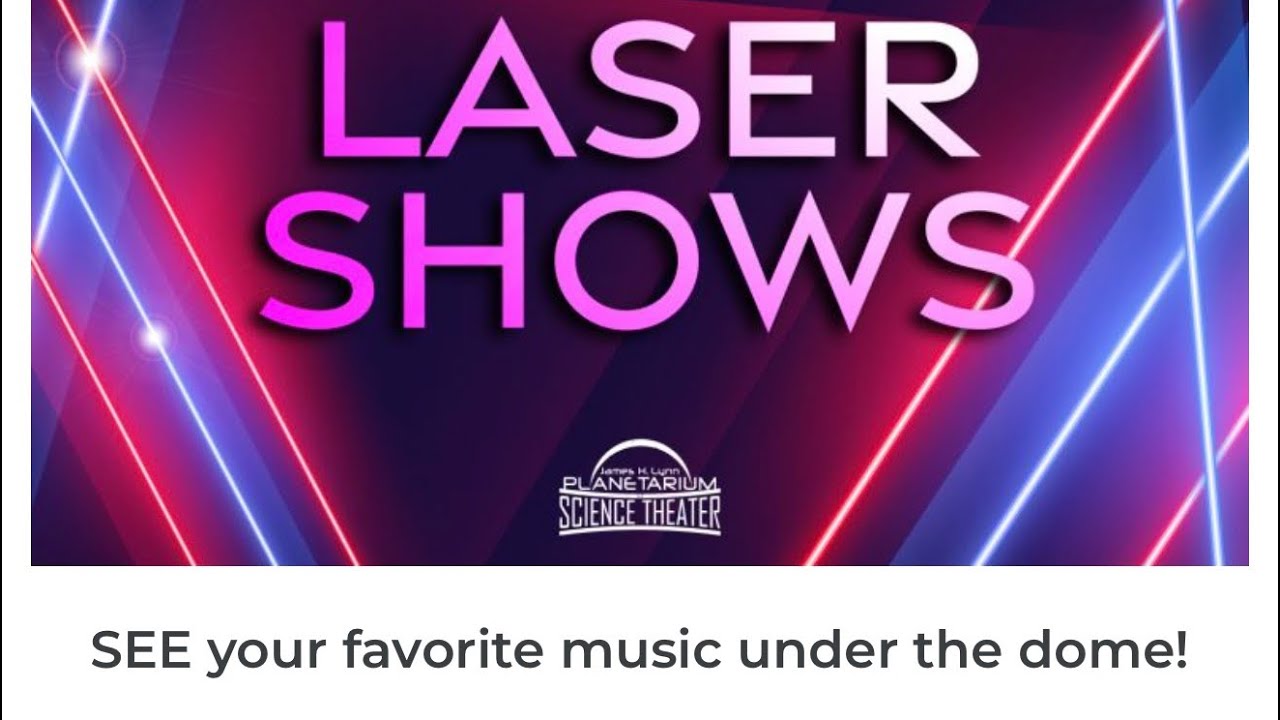 Metallica - Laser Lights at the Planetarium 