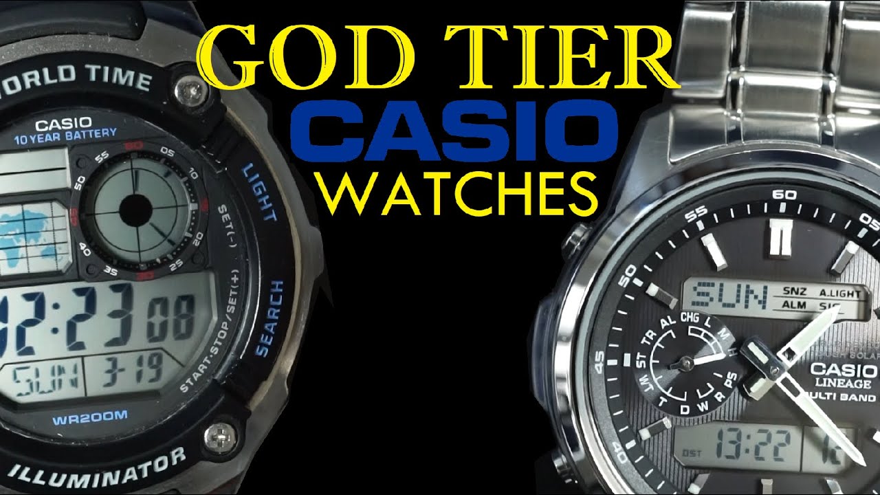 My Top 2 Casio Watch Choices: AE2100 & Lineage LCW M300
