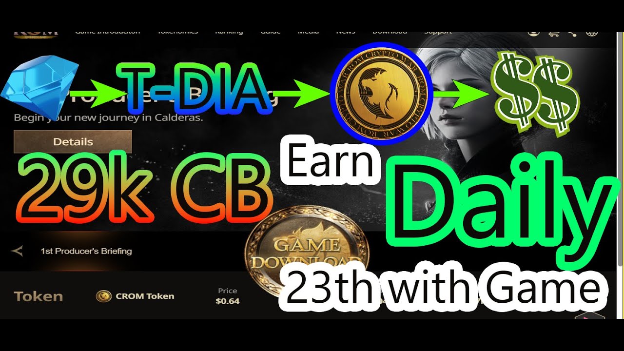 ROM: Golden Age 23th day , Start Earn from Game Daily