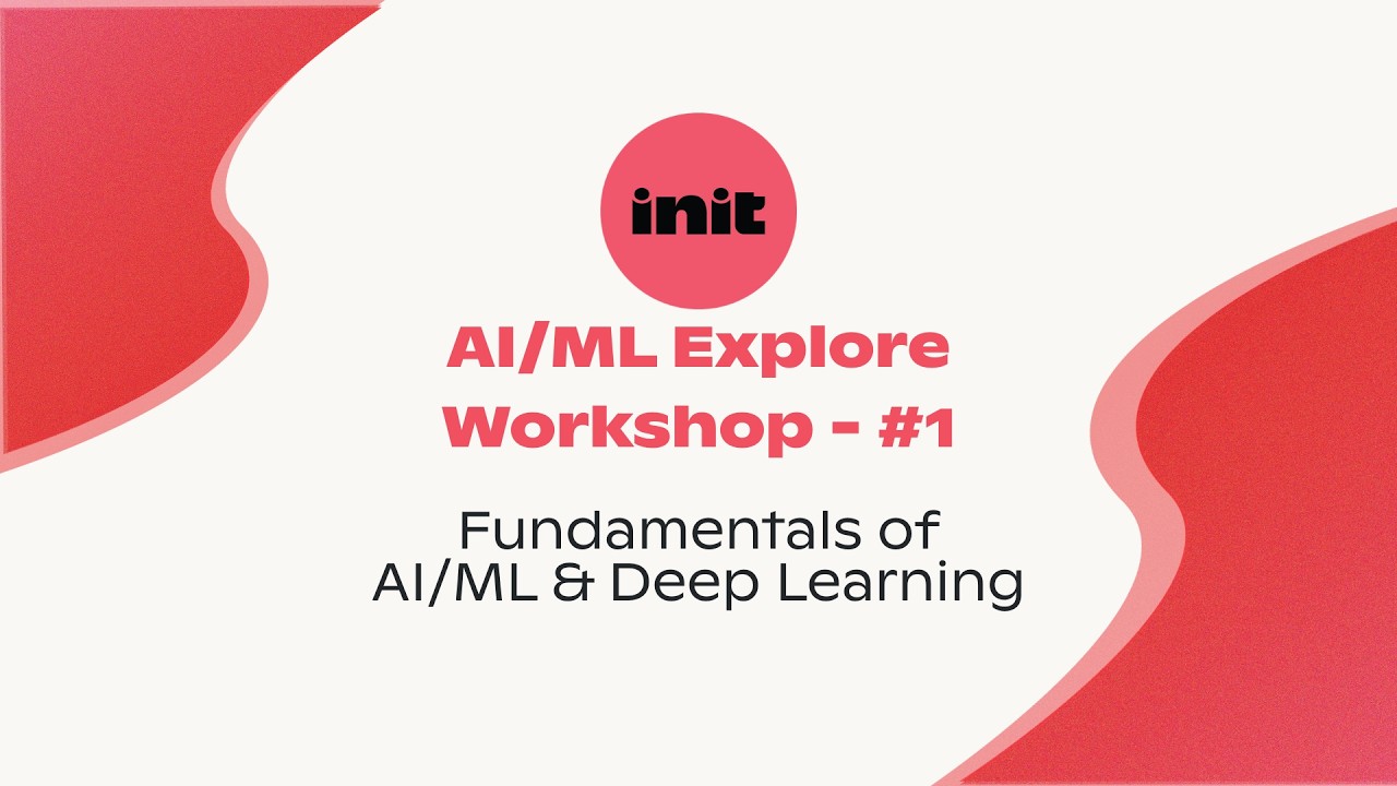 AI/ML Explore Workshop #1 - Fundamentals of AI/ML & Deep Learning