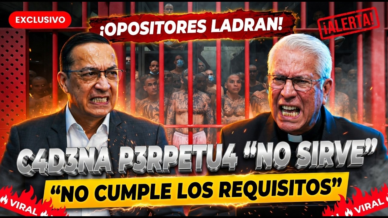 🔥¡OPOSITORES LADRAN! Esperanzo dice que Cadena Perpetua 