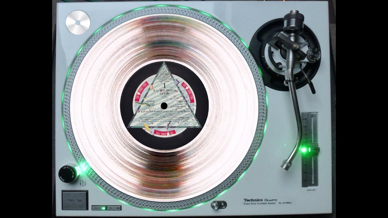 B.G. THE PRINCE OF RAP - RAP TO THE WORLD (JAM E.M.'S TECHNO MIX) (℗1990 / ©2014)