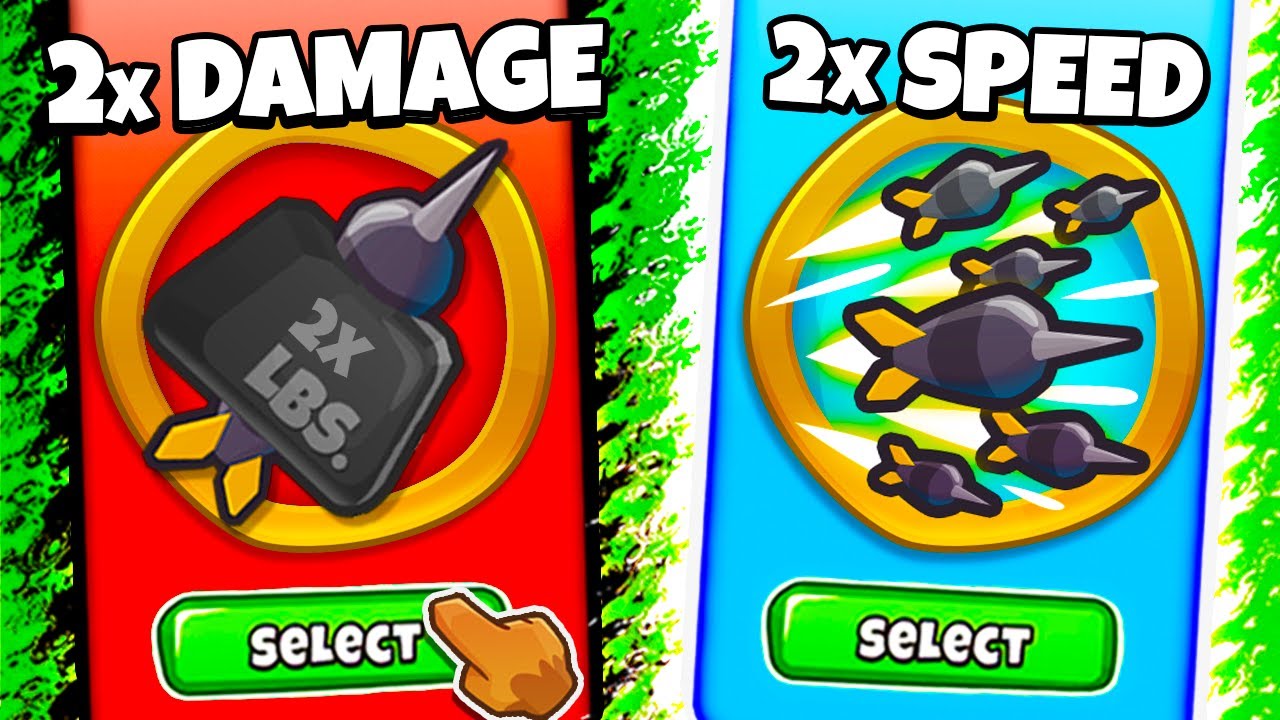 BTD 6 Rogue-Like Mod: 2x DAMAGE vs 2x SPEED
