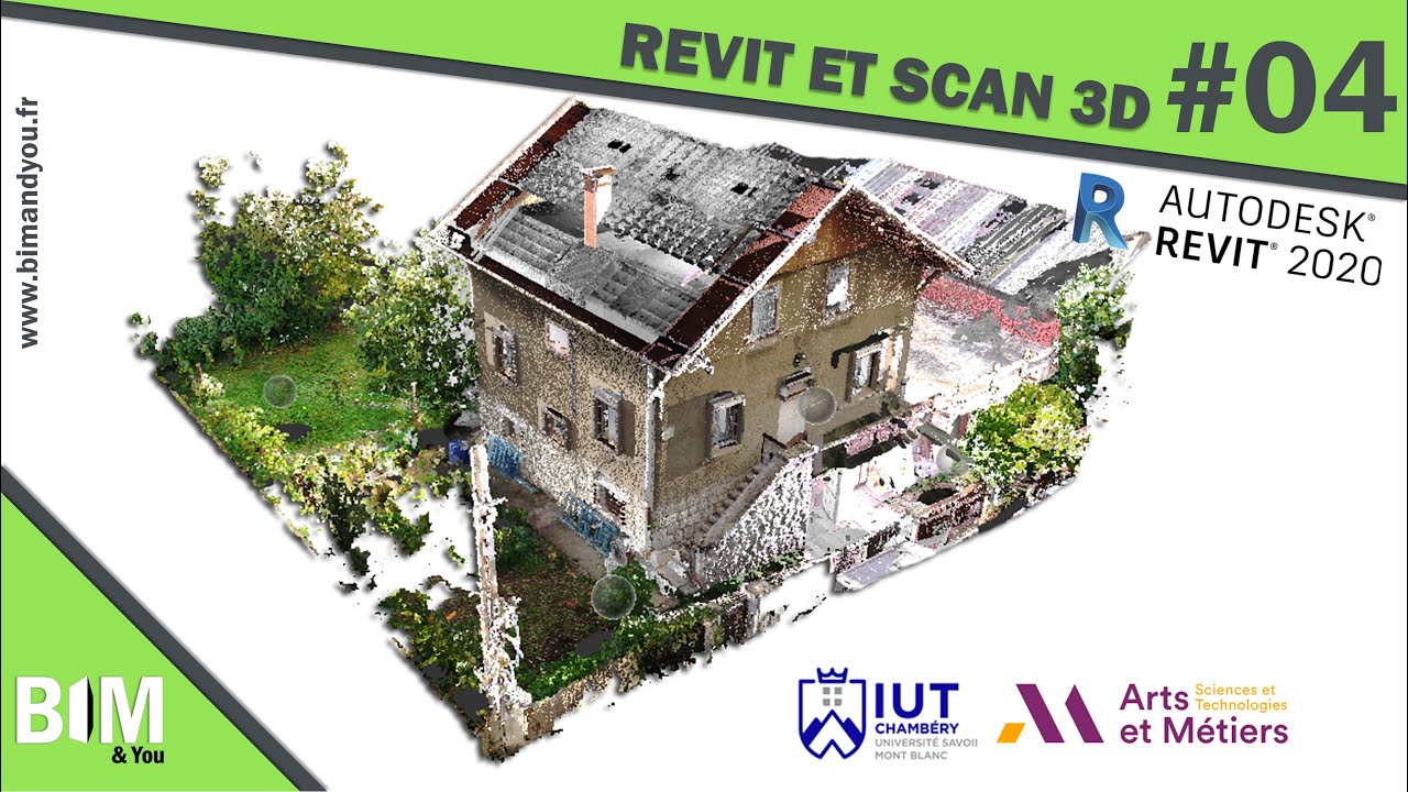 [FR] REVIT & SCAN 3D #4 - Modélisation de la structure - REVIT 2020