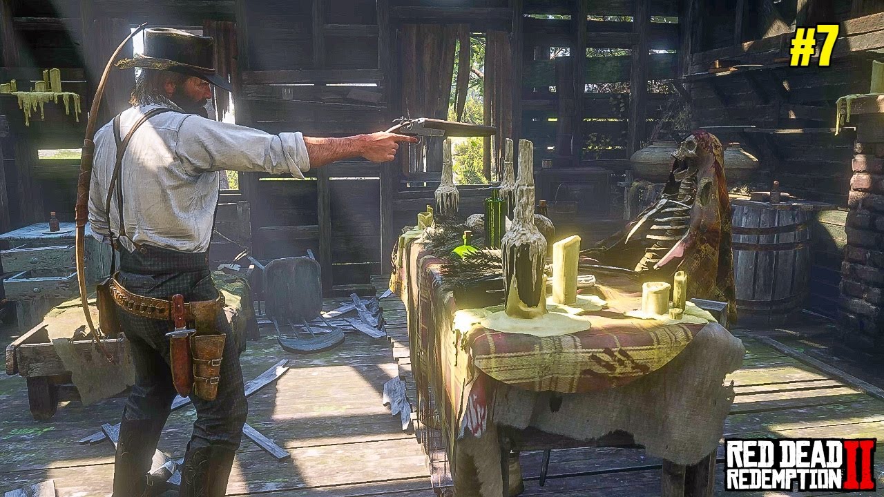 Arthur Found Haunted House - Red Dead Redemption 2 #7