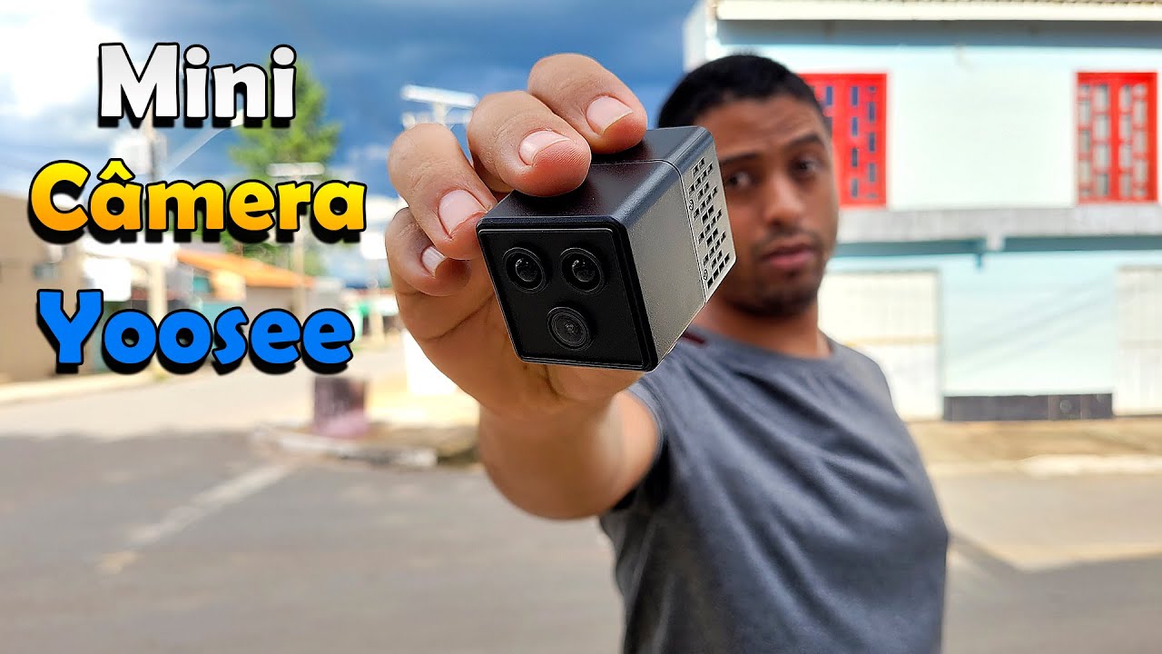 MINI CÂMERA IP YOOSEE, CONFIGURAÇÃO, TESTE E REVIEW COMPLETO