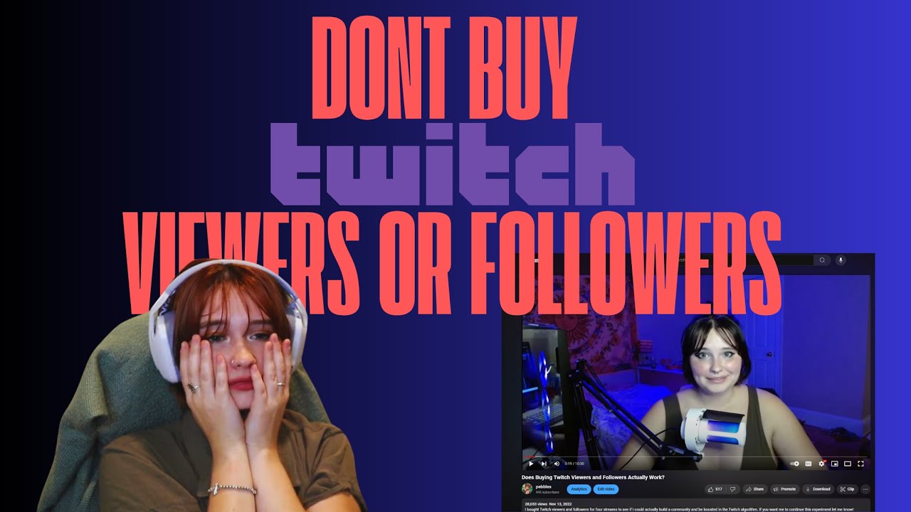 Why You Shouldn't Buy Twitch Viewers or Followers