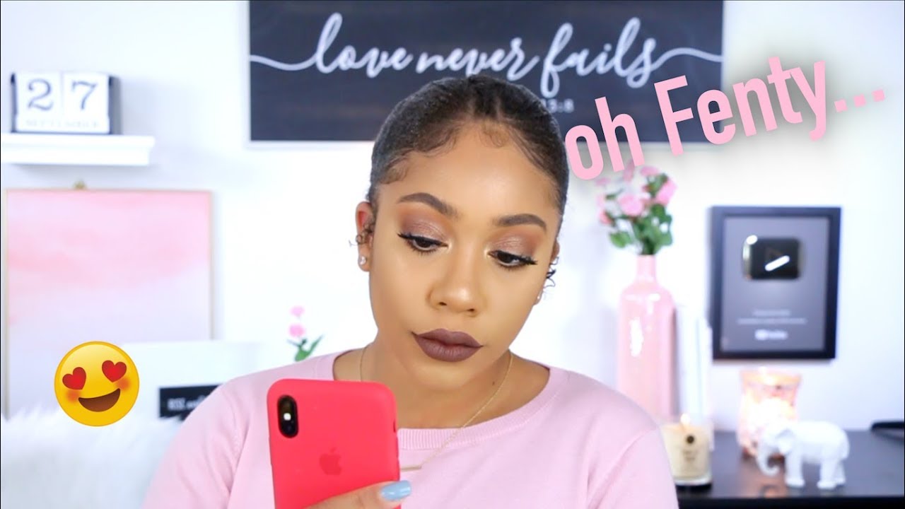 FENTY BEAUTY UNVEIL LIPSTICK + FULL FACE | Faceovermatter