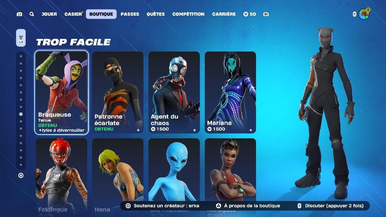J'ai des v-bucks
