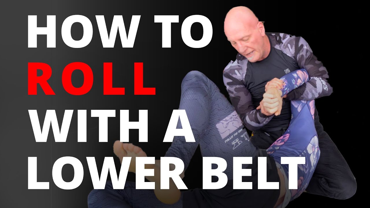 How To Roll With A Lower Belt in BJJ