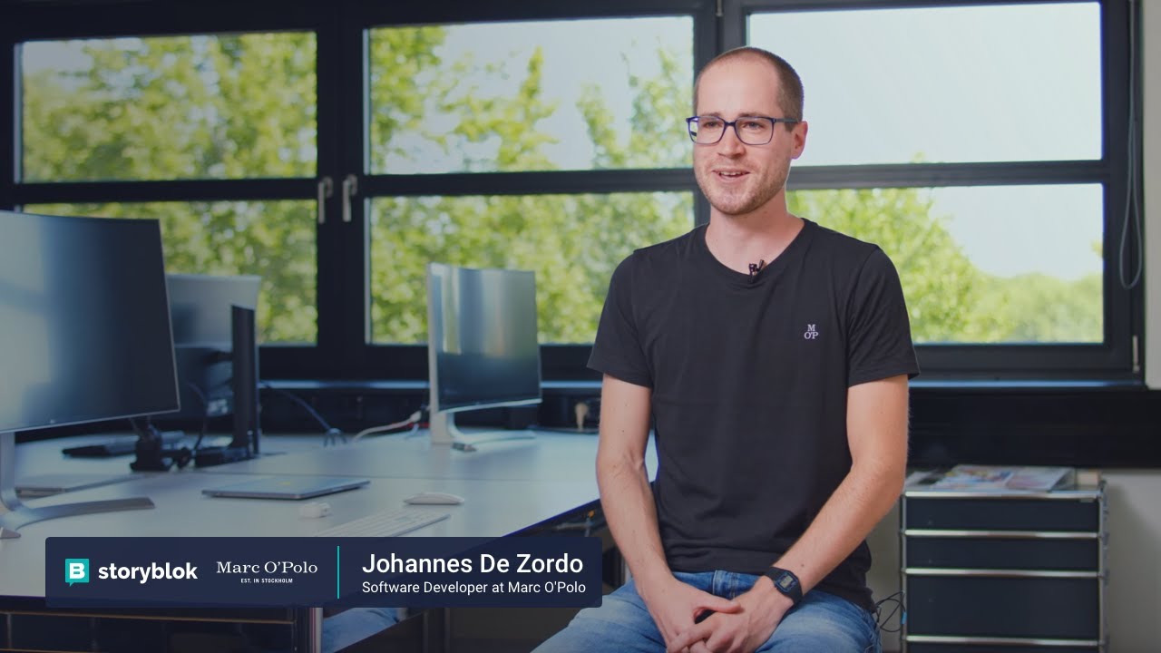 Johannes from Marc O'Polo on creating content-driven experiences with Storyblok
