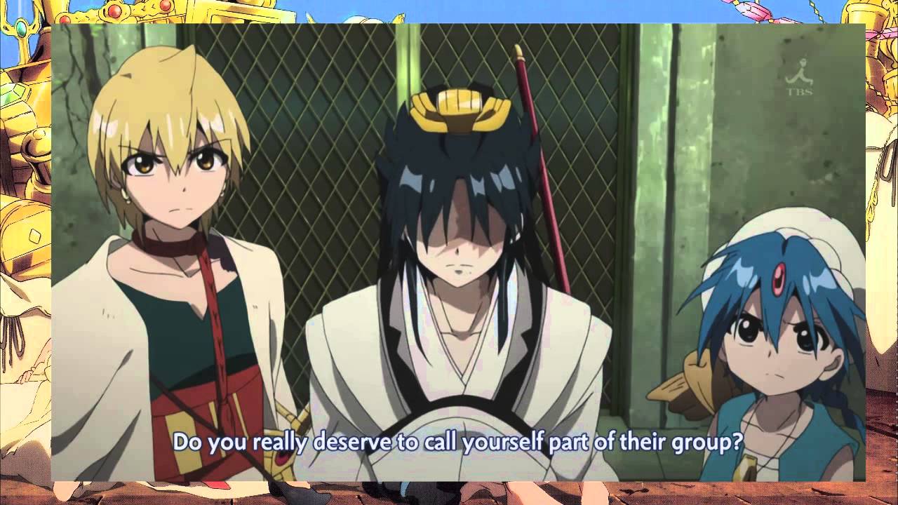 Hakuryuu Crying (Magi Funny moment)
