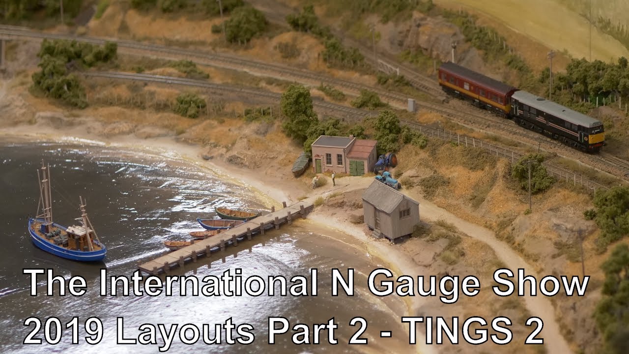 Model Railway Layouts at the International N Gauge Model Railway Exhibition 2019 Part 2