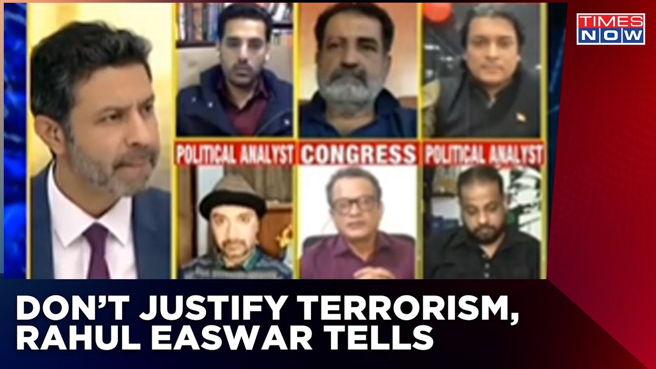 Go To Police If You're Offended, Don't Justify 'Terrorism', Rahul Easwar Says | Rahul Shivshankar