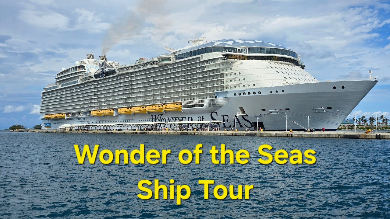 Wonder of the Seas Ship Tour