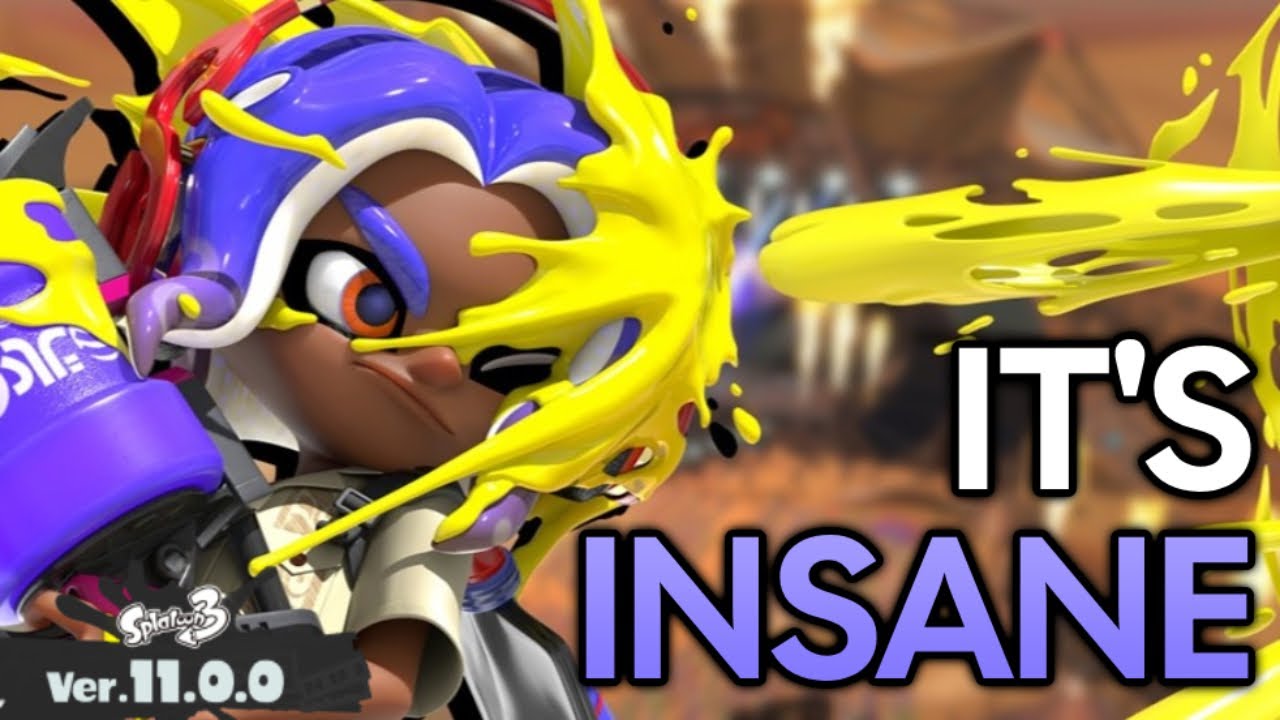 Splatoon 3 FLOW AURA is ACTUALLY INSANE.