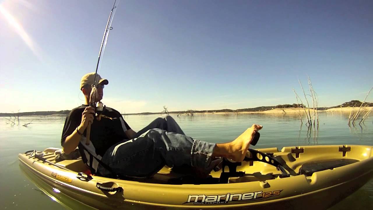 REVIEW- NATIVE MARINER 12.5 with propel drive,  KAYAK FISHING yak