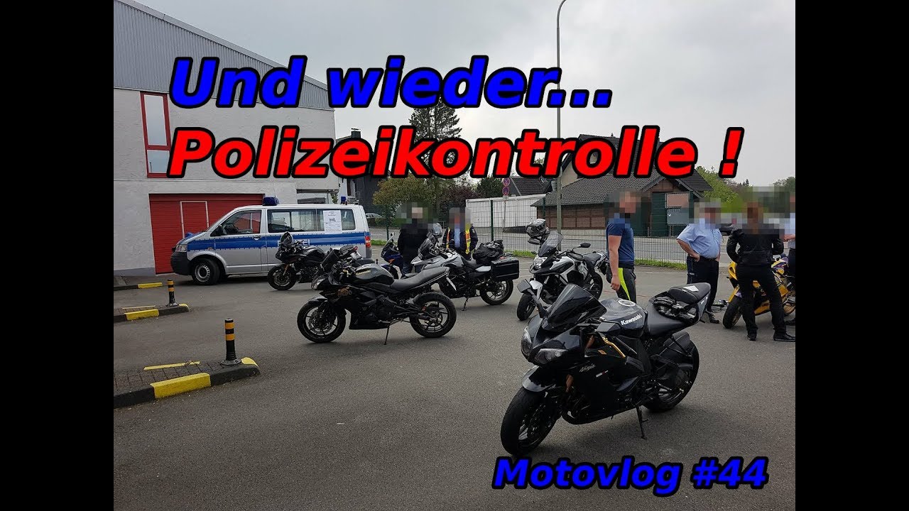 Schon wieder von der Polizei angehalten ! (Story) | Motovlog #44 | GoPro