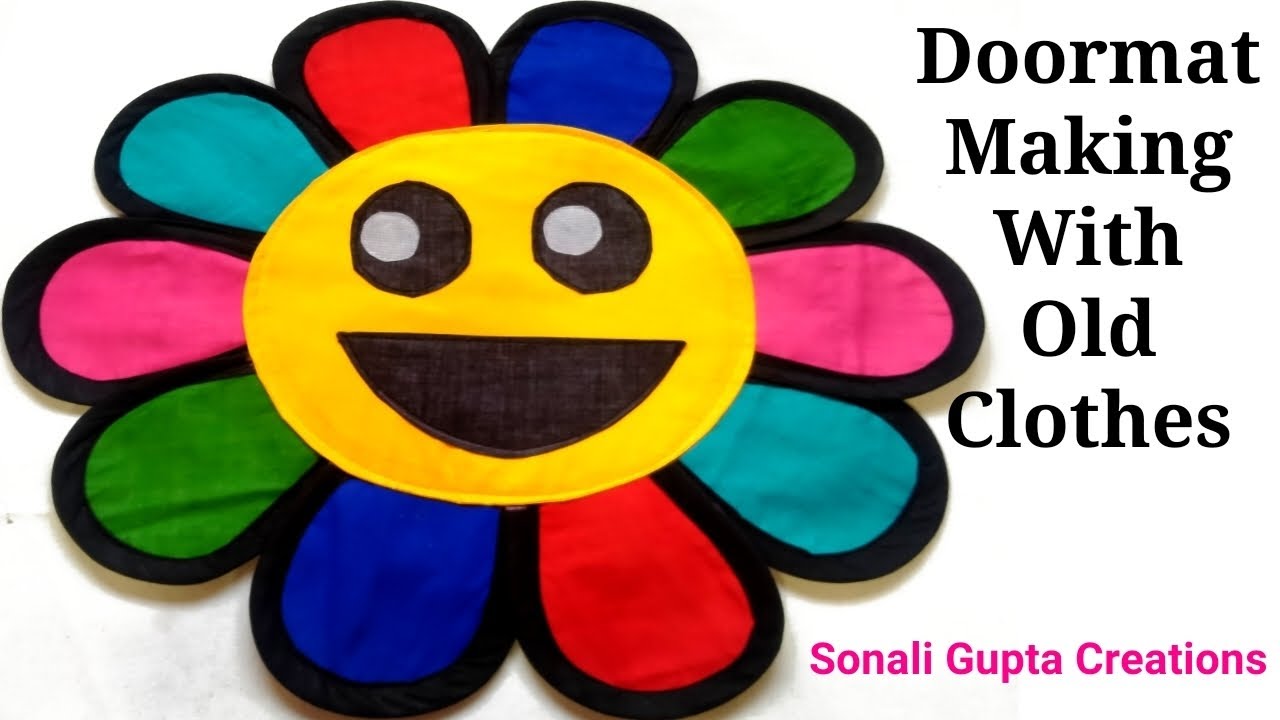 Doormat Making At Home/Door mat/DIY Doormat Idea/Paydan Banane Ka Tarika/How To Make Doormat At Home