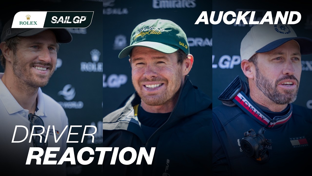 Drivers React: ITM New Zealand Sail Grand Prix // Day Two
