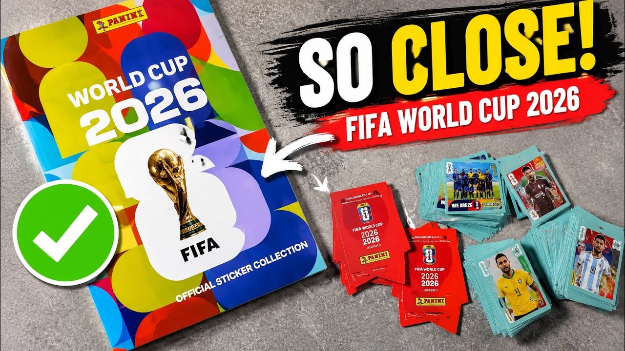 WERE GETTING CLOSE: Opening FIFA World Cup 2026 Sticker Pack! #fifaworldcup #worldcup2026 #football