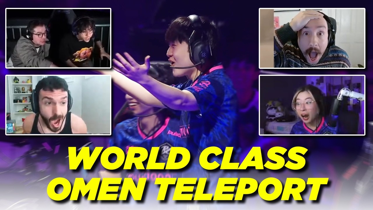 STREAMERS REACTION TO PRX JINGGG ACCIDENTAL FAKE TELEPORT