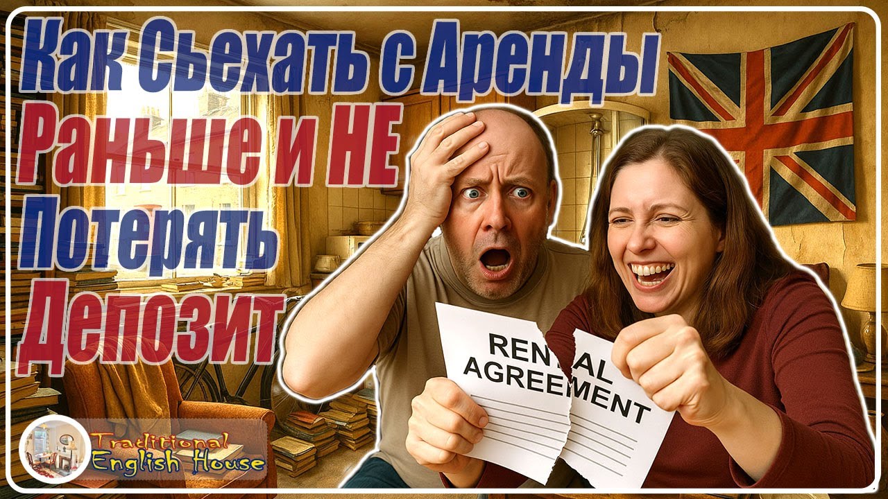 Как Досрочно Расторгнуть Договор и Съехать с Аренды в Англии | Великобритании и НЕ Потерять Депозит.