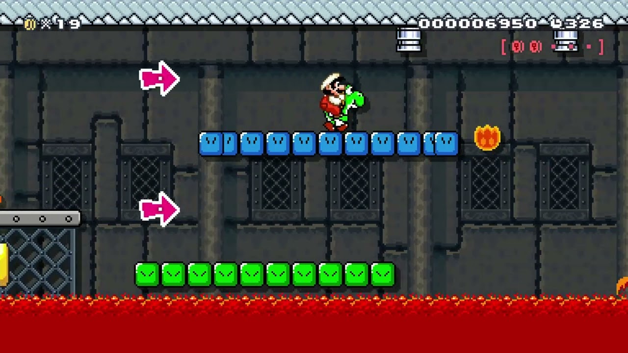 Bowser Jr.'s Castle by ZackScott 🍄Super Mario Maker 2 Switch 2 No Commentary #dty