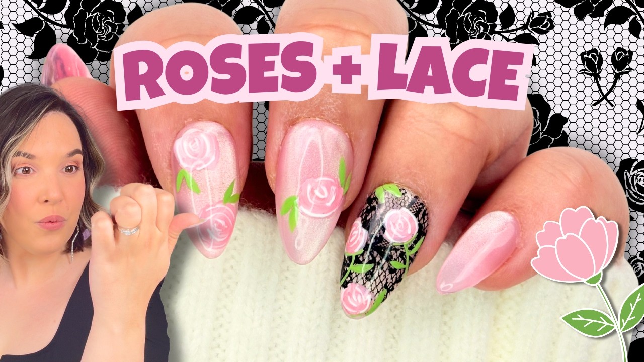 DIY Soft Romantic Valentine's Day Nails