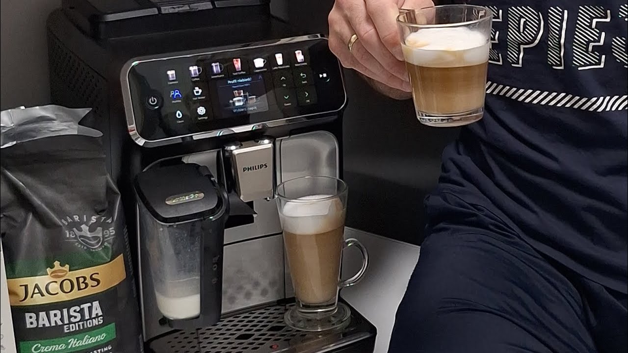 Opis i Recenzja ekspresu Philips LatteGo 4400