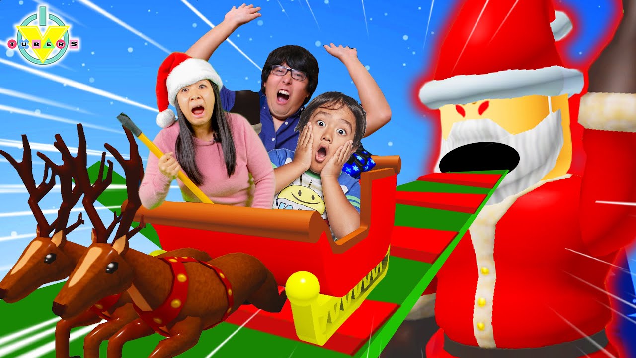 RYAN'S Favorite CHRISTMAS Roblox Games!