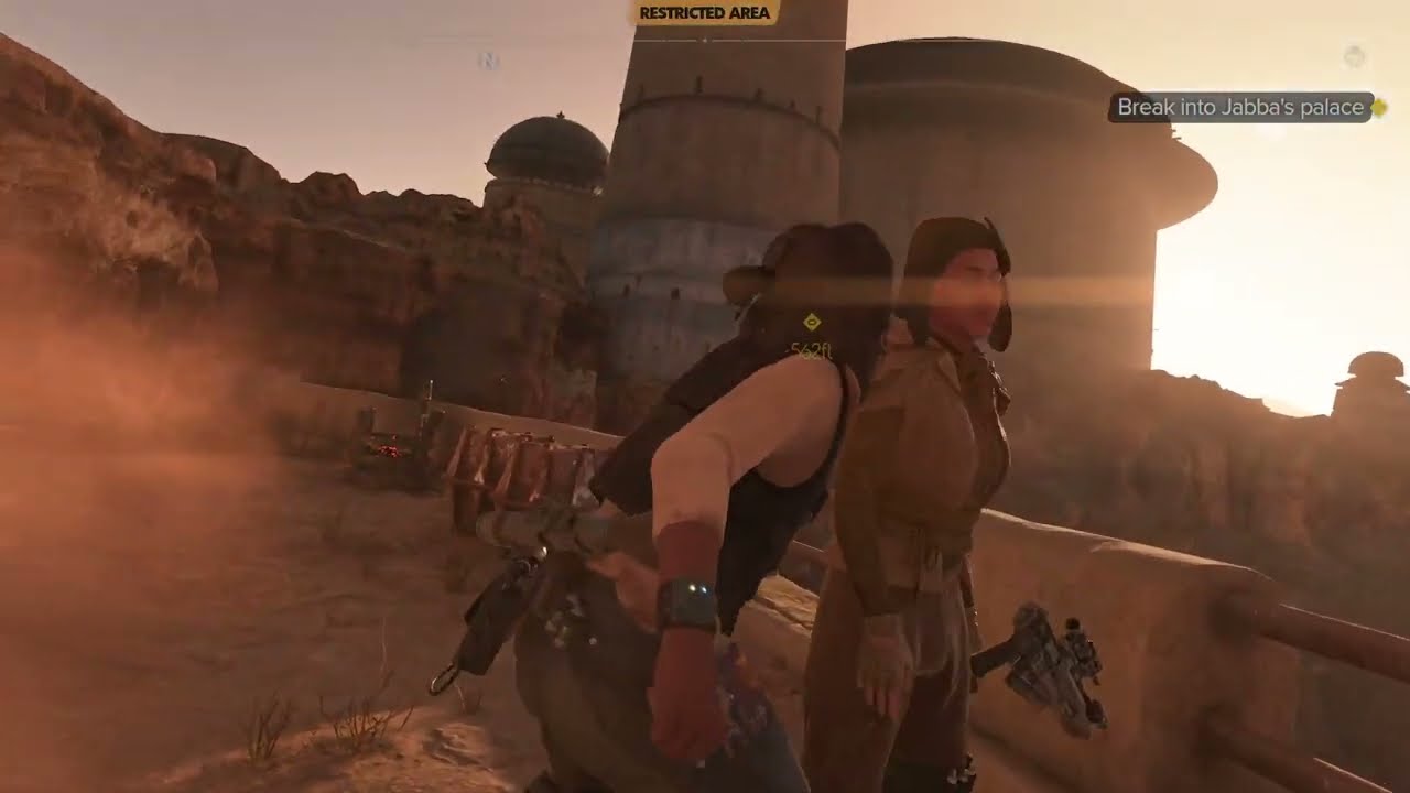 Breaking Into Jabba's Palace In Star Wars Oulaws