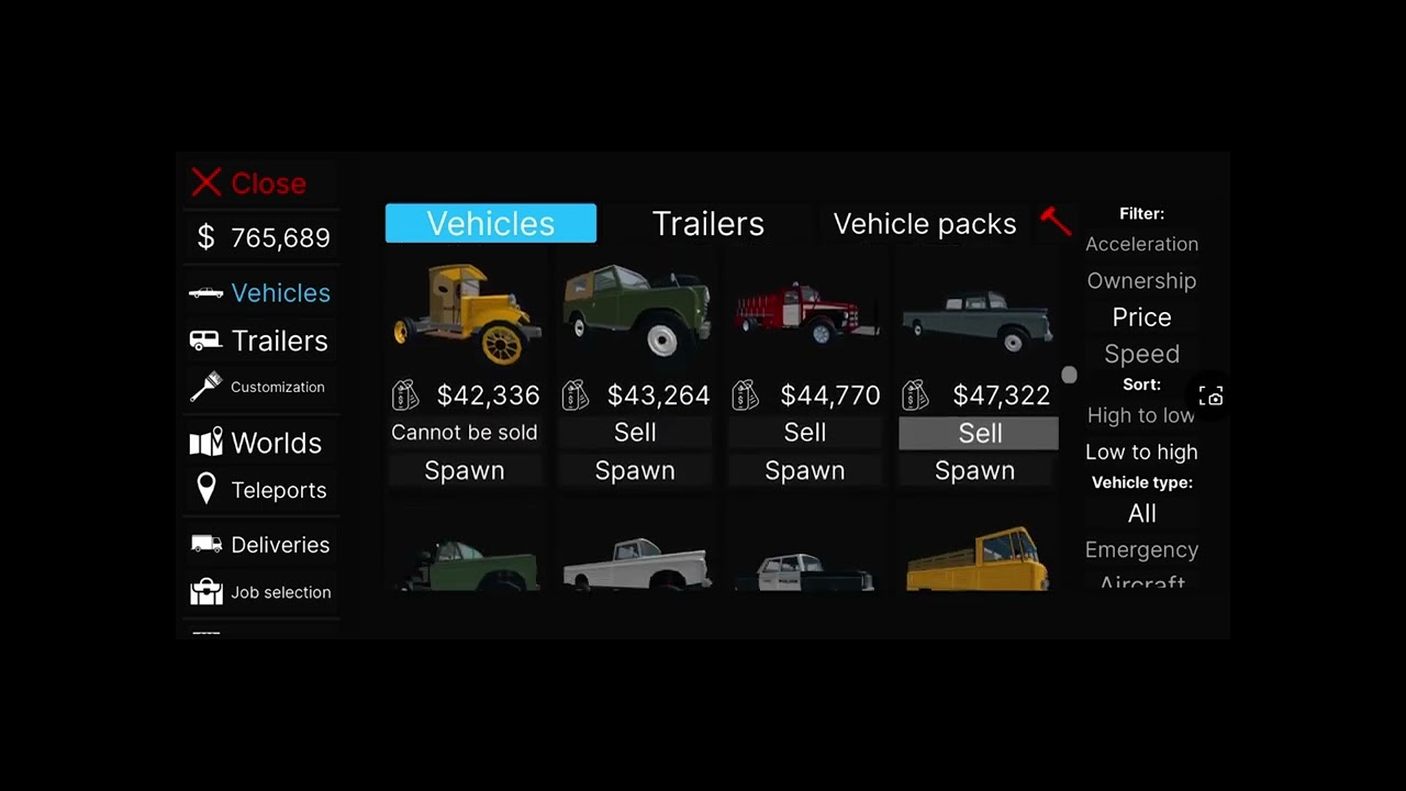 Looking At All My Vehicles ￼