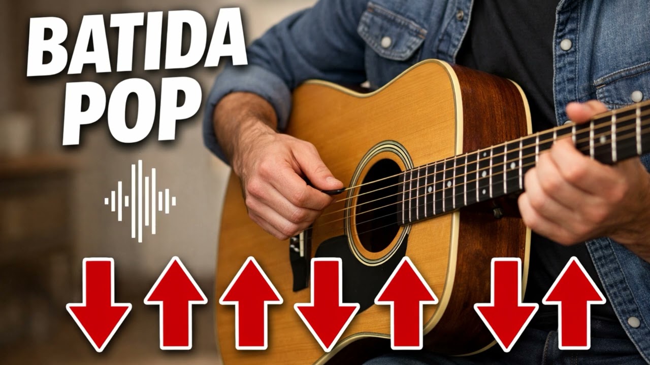 Batida Pop para Treinar no Violão 🎸