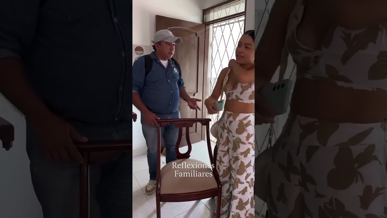 Llega a casa sí permiso de su marido