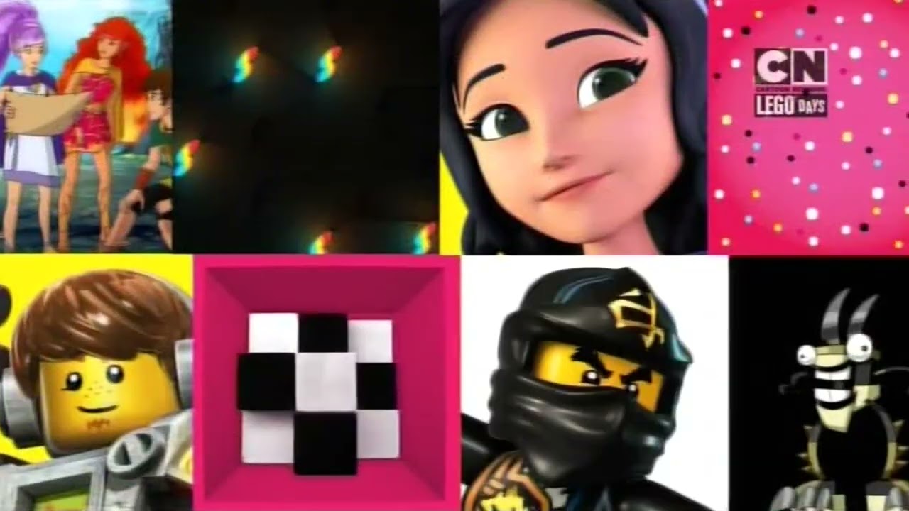 Cartoon Network Lego Days - Sequenza Pubblicitaria del 4 febbraio 2017