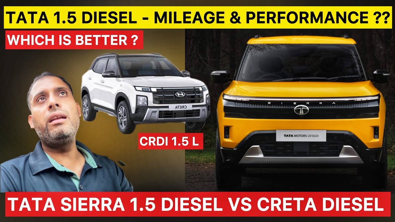 Tata Sierra Diesel 1.5 vs Creta Diesel | Real Engine Difference Explained