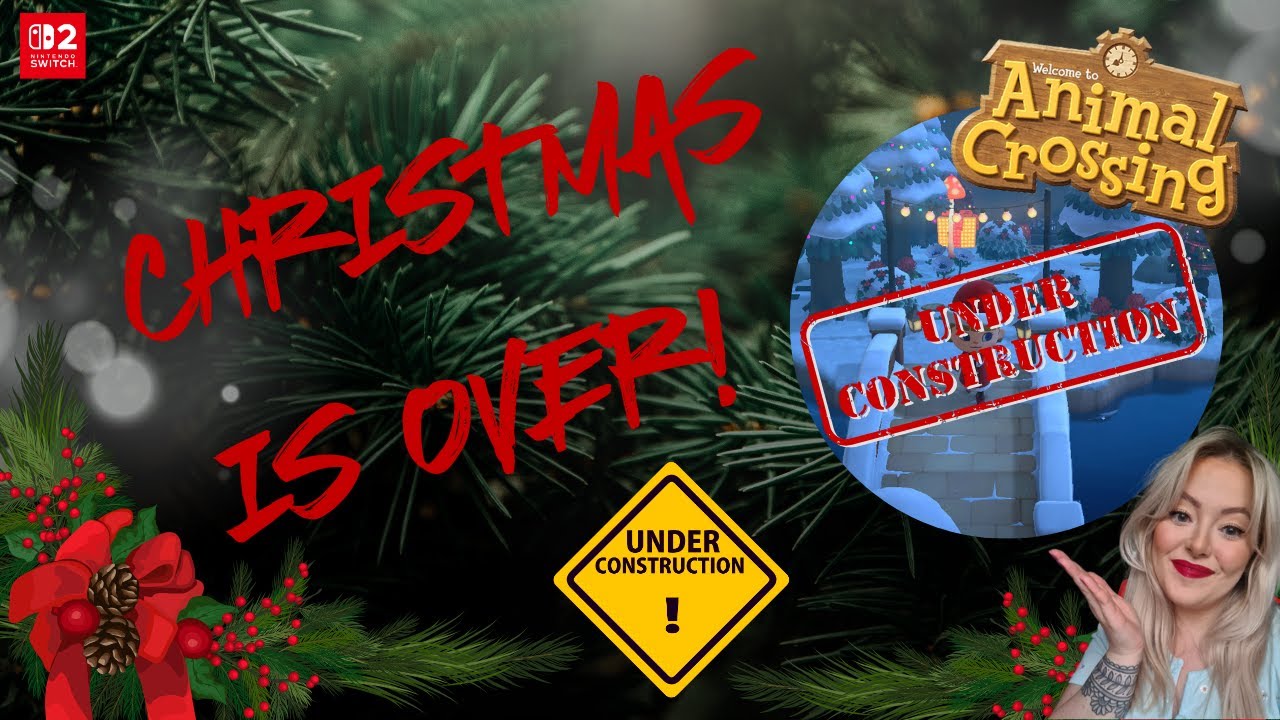 CHRISTMAS IS OVER!!!! | ACNH 3.0 Prep