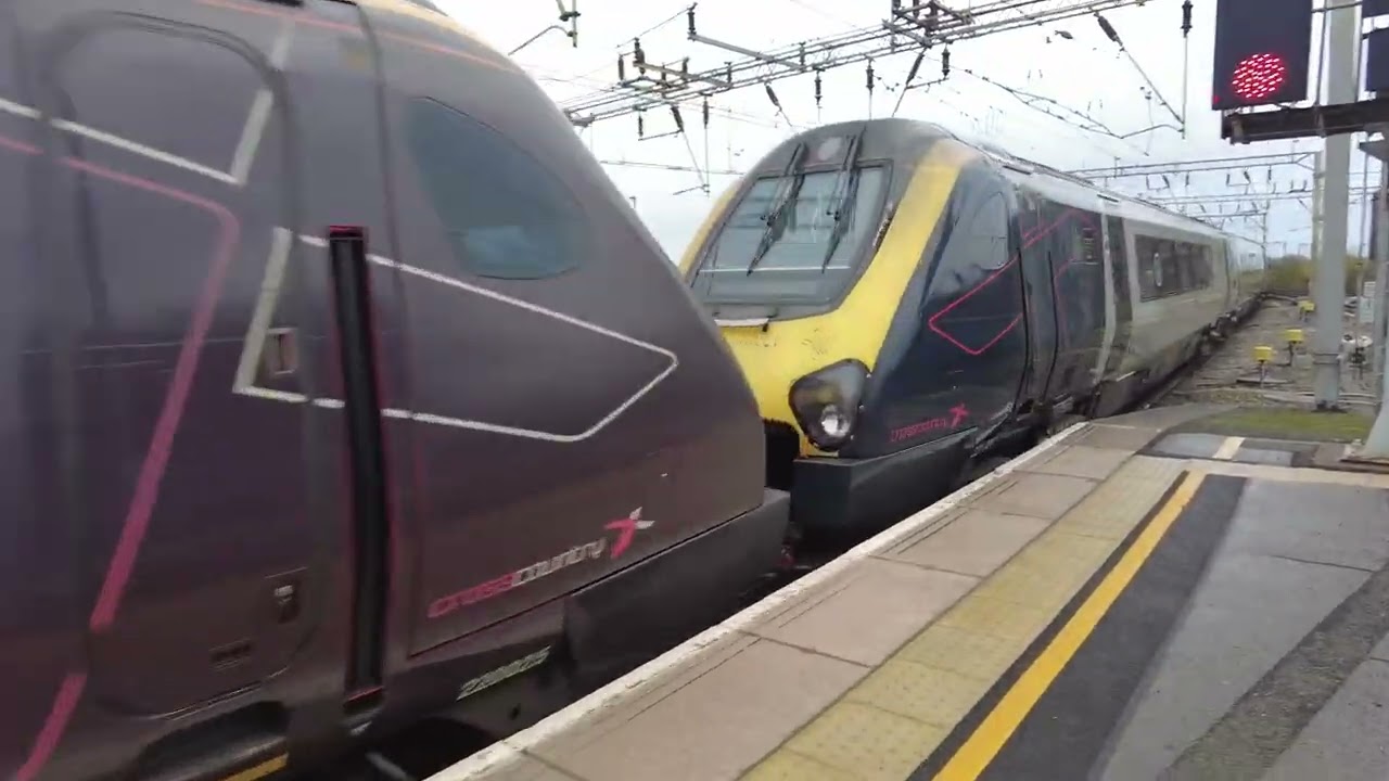 Fridays train acton at Wolverhampton ; WCML 12/12/2025