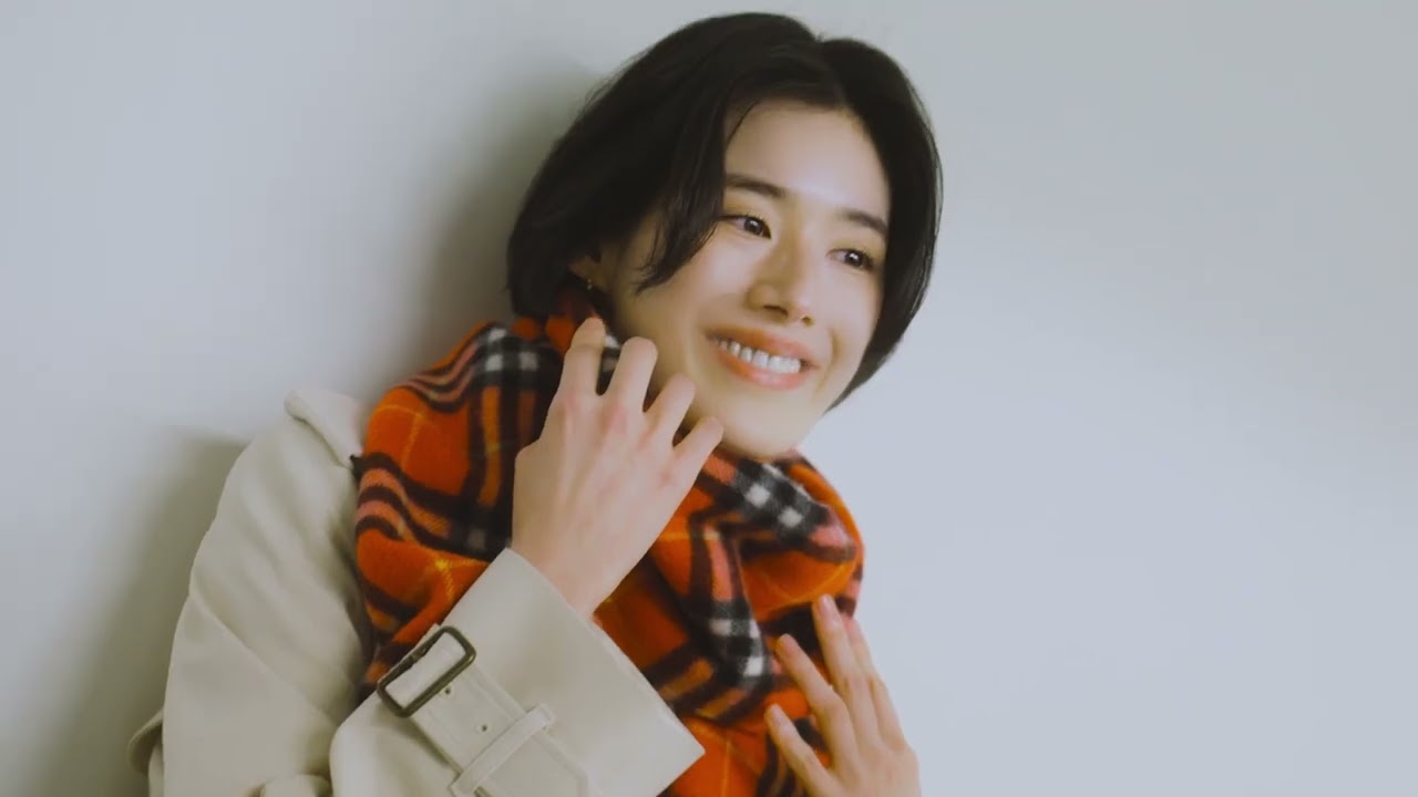 Burberry scarf campaign / Jung Eunchae