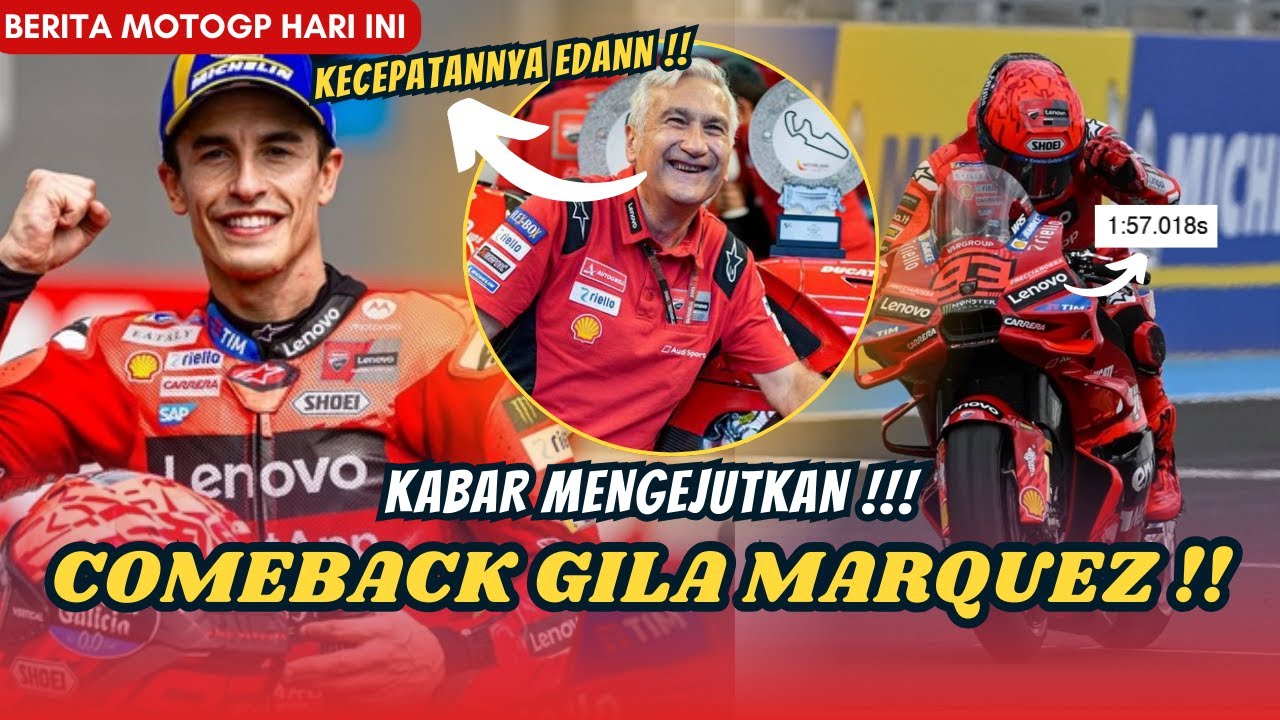 🔴EDANN‼️MARQUEZ TERCEPAT DI TES SEPANG‼️PETA JUARA MOTOGP 2026 SUDAH TERBACA⁉️BERITA MOTOGP HARI INI